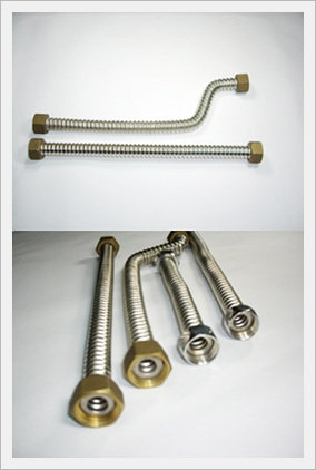 Stainless Steel Corrugated Tube (Connector...  Made in Korea